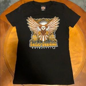 Women’s Fitted Harley Davison T-Shirt